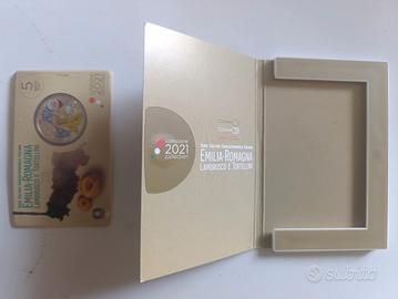 Moneta serie enogastronomica Emilia Romagna 