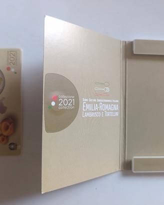 Moneta serie enogastronomica Emilia Romagna 