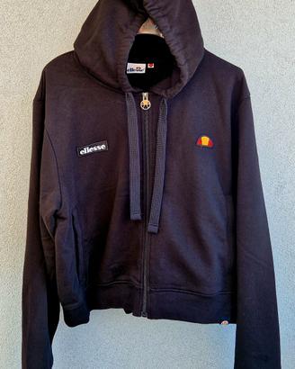 Felpa Crop Ellesse nera XL Donna 