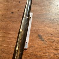 stilografica "UNIC"  celluloide trasparente ed oro