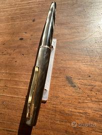 stilografica "UNIC"  celluloide trasparente ed oro