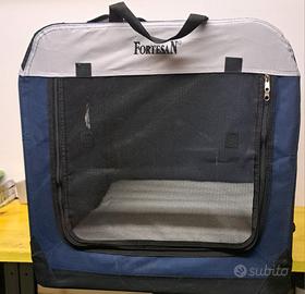 trasportino cuccia portatile per cani/gatti