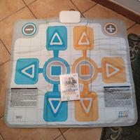 tappeto con le frecce e gioco per wii