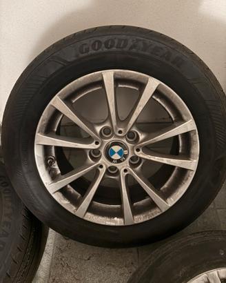 4 cerchi in lega BMW gommati da 16 originali
