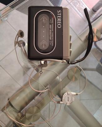 Walkman anni 80 per musicassette stereo