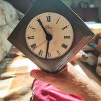 orologio antico junghans in rame