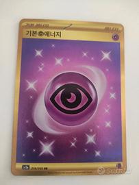 Energia Base Psico sv2a 210/165 UR coreana pokemon