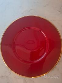 Lenox, 12 sotto piatti rossi 