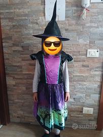 Vestito halloween streghetta