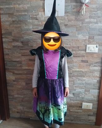 Vestito halloween streghetta