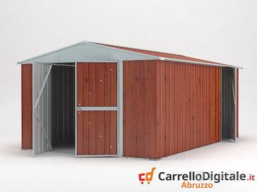 Box prefabbricato in acciaio 360x430 fin legno