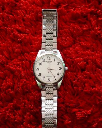 Casio Ladies Quartz Watch – acciaio. bracelet