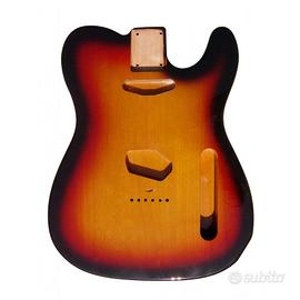 Body Stratocaster e body Telecaster