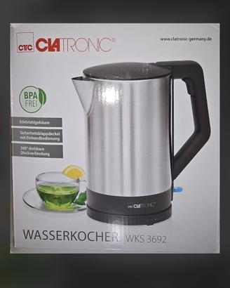 Bollitore elettrico in acciaio inox clatronic