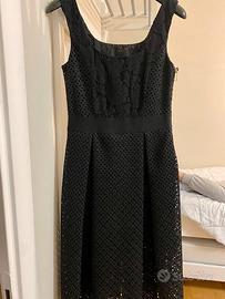 Pinko - abito nero midi - tg. 42
