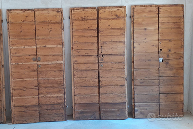 Portoncini in legno primi del 900
