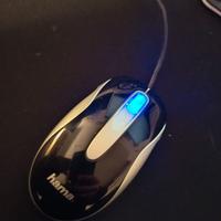 Mouse Hama USB cablato con rotella cliccabile