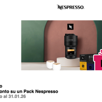 Sconto Nespresso Pack