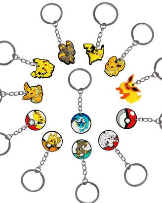 Set portachiavi pokemon