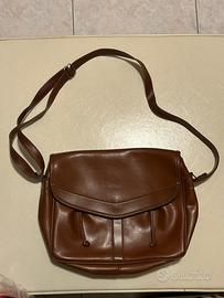 Borsa marrone in pelle