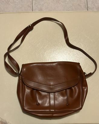 Borsa marrone in pelle