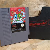 Gioco Nes Bubble Bobble 1985+Custodia originale 