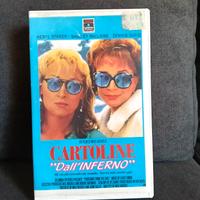 Vhs film Cartoline dall'inferno, vintage 1990