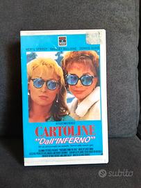 Vhs film Cartoline dall'inferno, vintage 1990