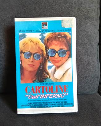 Vhs film Cartoline dall'inferno, vintage 1990