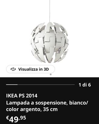 lampadario Ikea per la cameretta 
