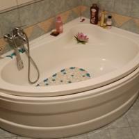 Vasca da bagno in vetroresina