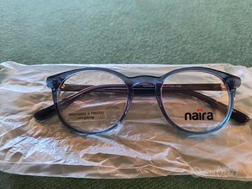 Occhiali da vista blu in acetato NAIRA
