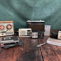 Radio, lettori cassette, registratori