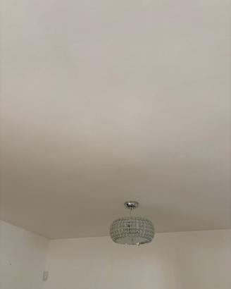 Coppia lampadari in vetro