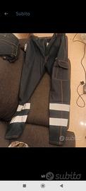 Pantaloni da lavoro estivi elasticizzati taglia 52