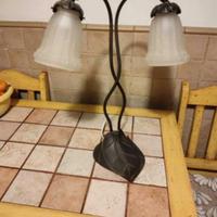 Lampada bronzo