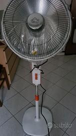 STUFA ELETTRICA AL CARBONIO A PIANTANA