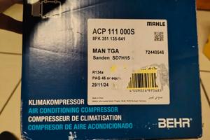 Compressore A/C Mahle Iveco,Man,Scania