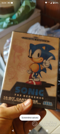 Videogioco Sonic the edgehog per mega drive