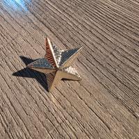 Stella Militare Marina - Zigrinata a Spilla