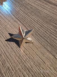 Stella Militare Marina - Zigrinata a Spilla