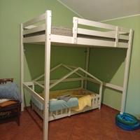 letto a soppalco  trattabile 