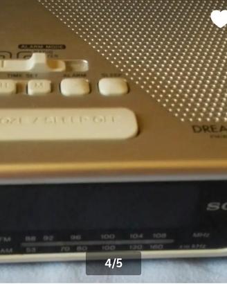 Radio Sveglia Sony Dream Machine ICF-C205