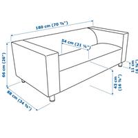 2 divani Klippar Ikea