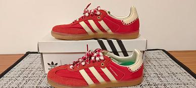 adidas Samba Wales Bonner Red White EU39