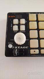 Icon I-Stage Bk - tastiera midi