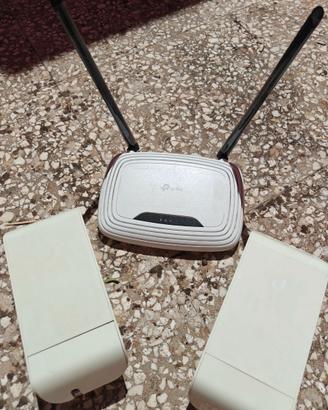 Ubiquiti Nanostation e Router tp link