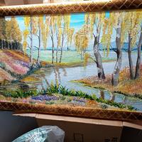 Quadro dipinto a mano su tela.