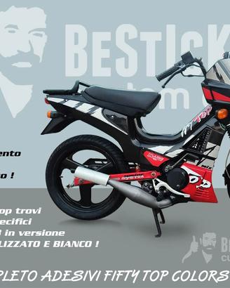 TUTTI kit di adesivi per malaguti fifty top