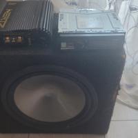 Kit impianto audio Subwoofer 